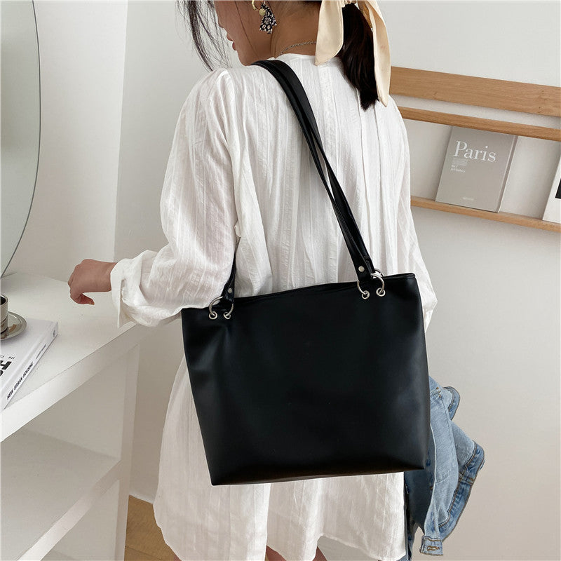 Simple Large-Capacity Bag, Female Bag, Portable Tote Bag