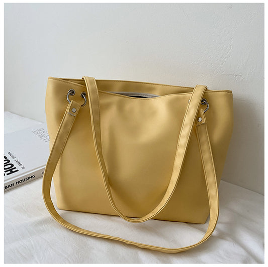 Simple Large-Capacity Bag, Female Bag, Portable Tote Bag